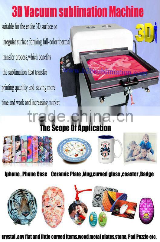 heat press vacuum 3d sublimation printer