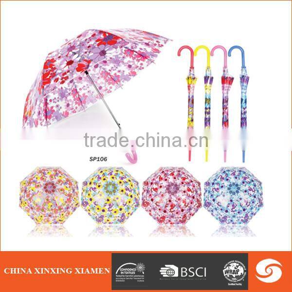 New Design Promotion Fold Transparent Umbrella For Outdoor