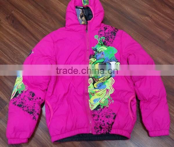 wholesale winter coat reversible style stock lot garments