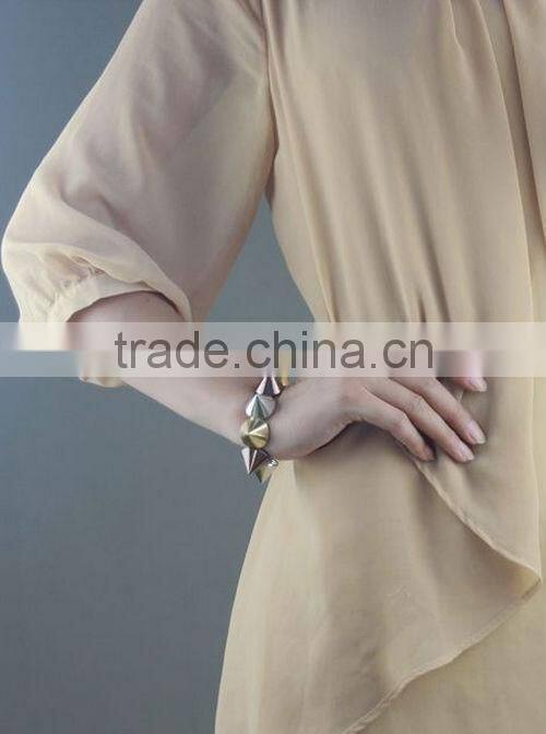 Europe and the United States exaggerated wind nightclub female rivet punk bracelet bracelet