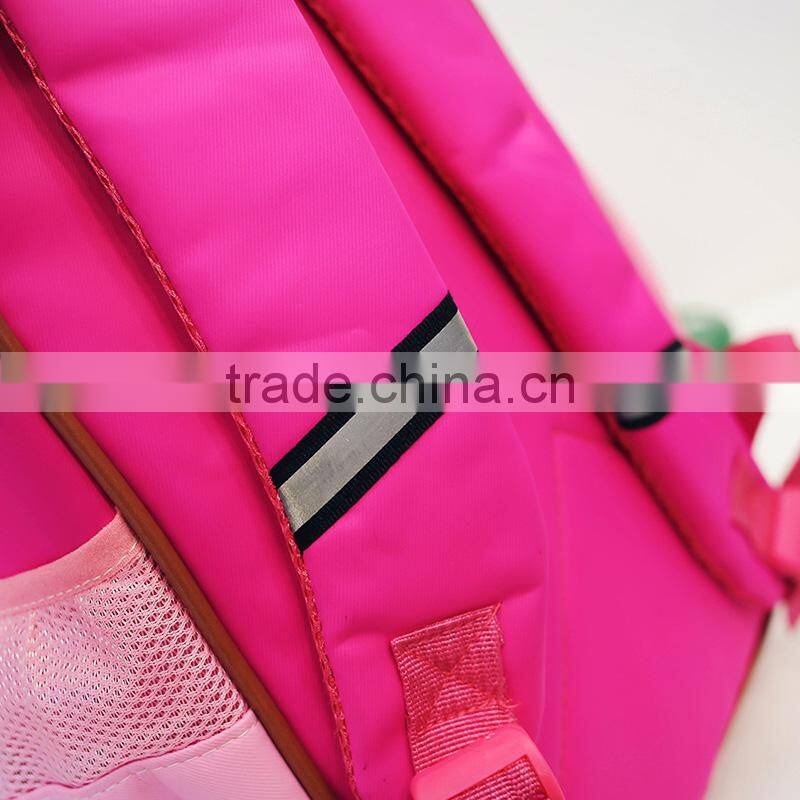 school backpack kids baby zippers stars prints bags for children PU