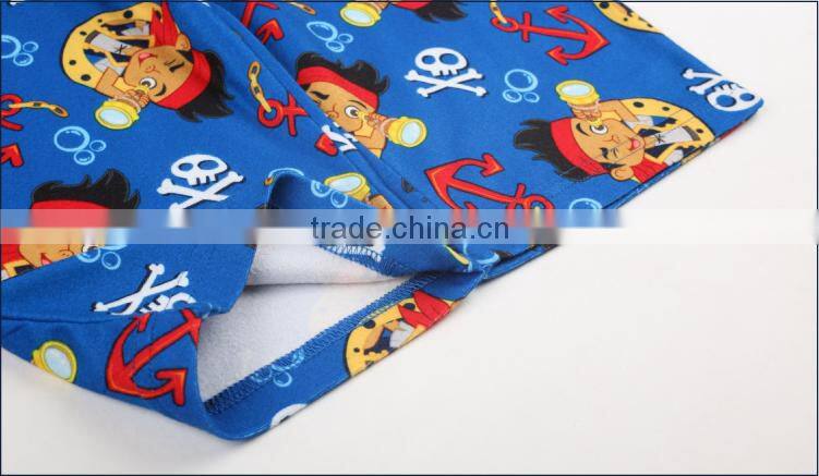 printing patent licensing boy pajamas sleeping wear for summer