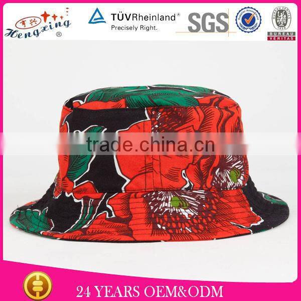 sunshade summer digital printing mateiral bucket hat and 5 panel hat