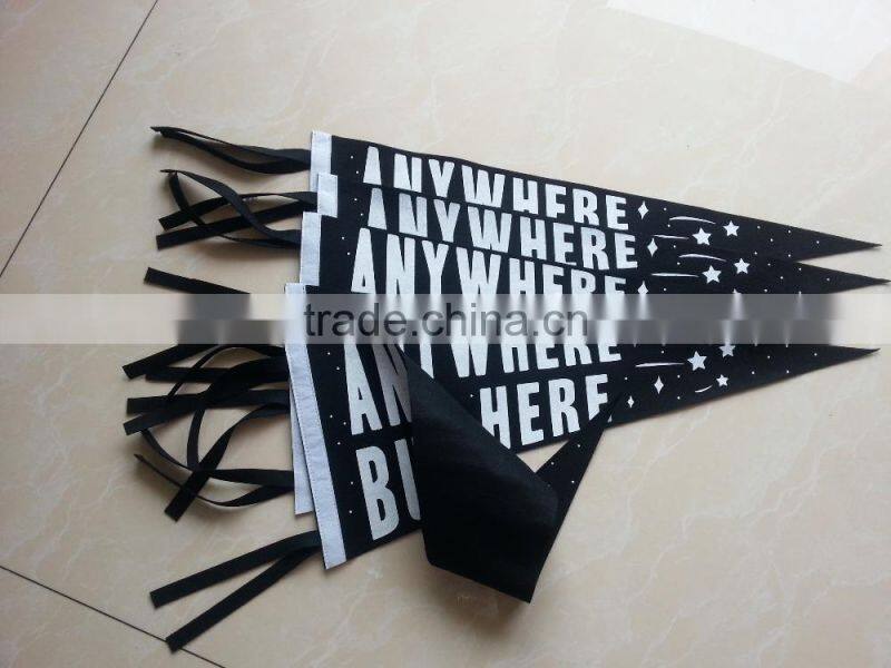 acrylic felt pennant