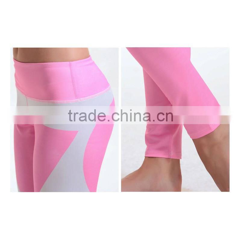 Hot Sale Custom Sexy Sport Woman Body Building Wear Yoga Leggings Cheap