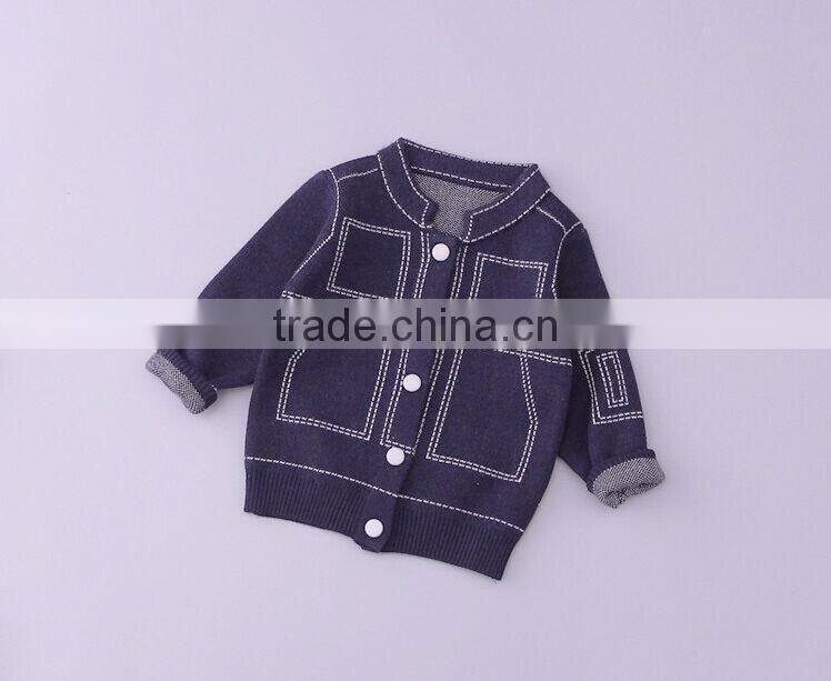 Fashion Design Boys Cotton Children Sweaters Knitting Kids Cardigan