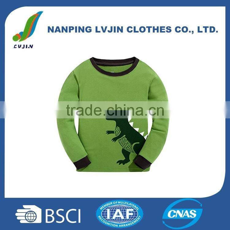 Toddler Boys Cute Dinosaur Pajamas Set 2-7T