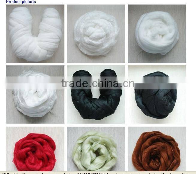 100% polyester tops -converted from tow