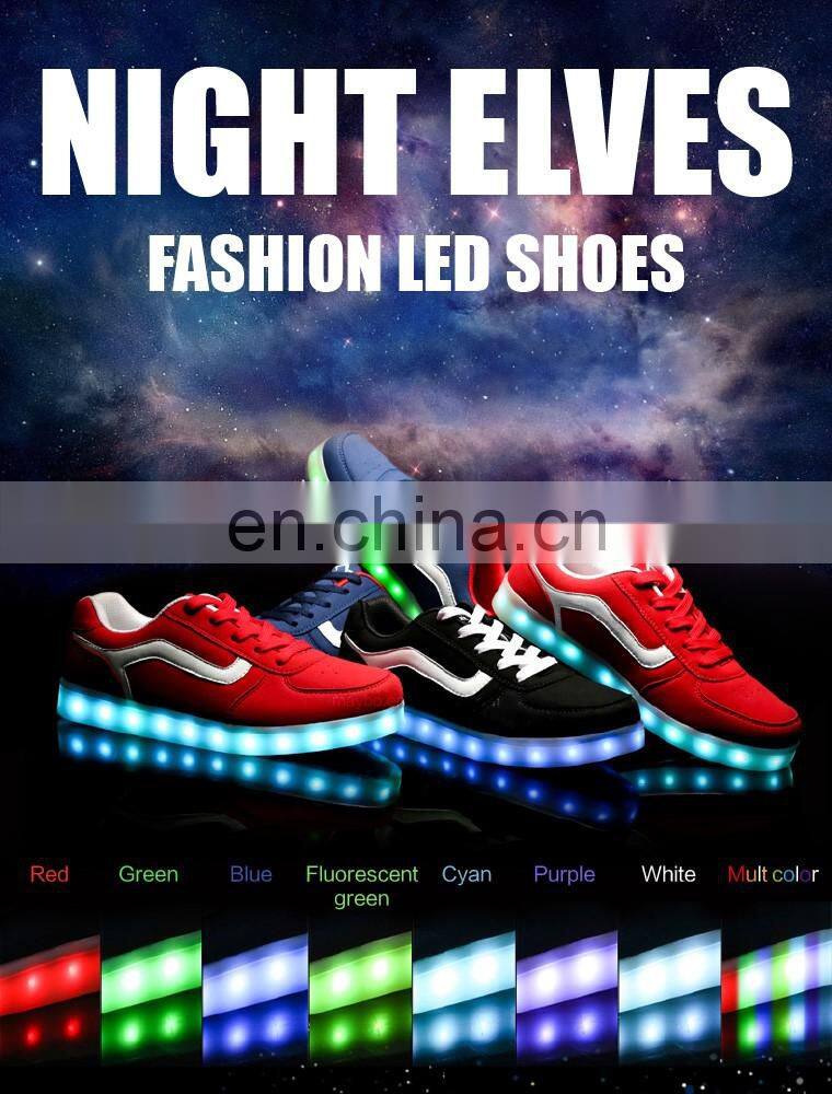 Latest Hot sale Womens night club casual shoes USB Rechargeable LED Shoes Sneakers Wholesale Mens footwear