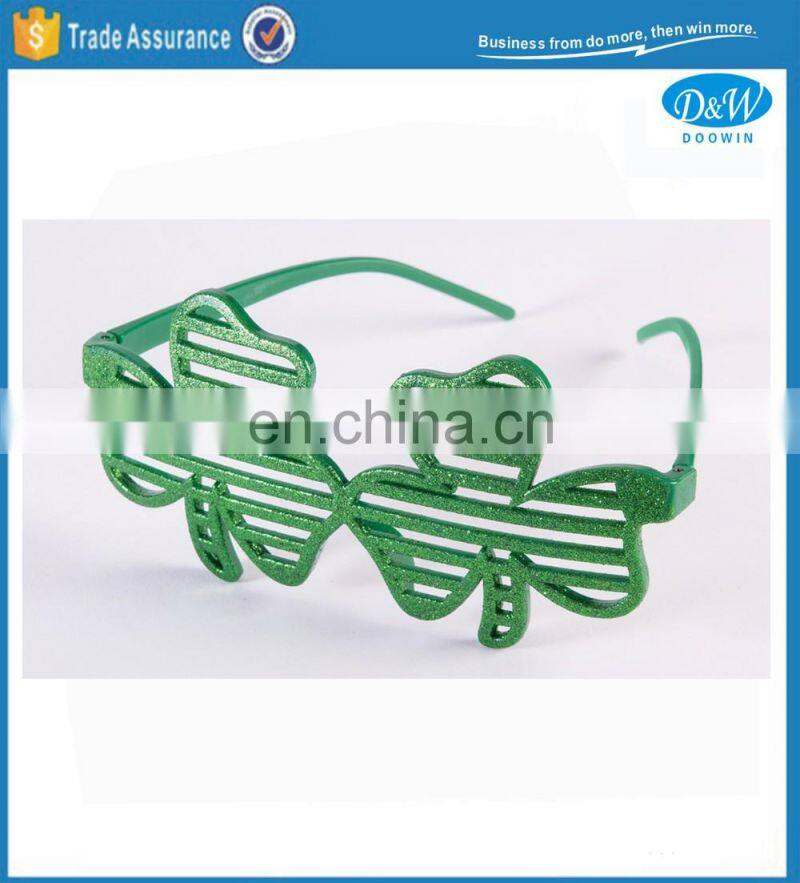 Funny Clover Shape Party Sunglasses for St. Patrick