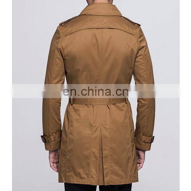 wholesale classic style top brand camel men's middle length jacket
