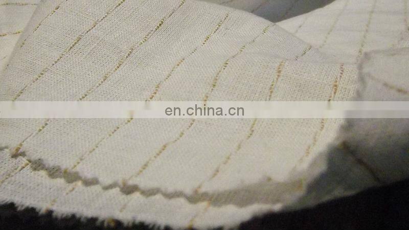 100% pure linen chambray fabric for shirt