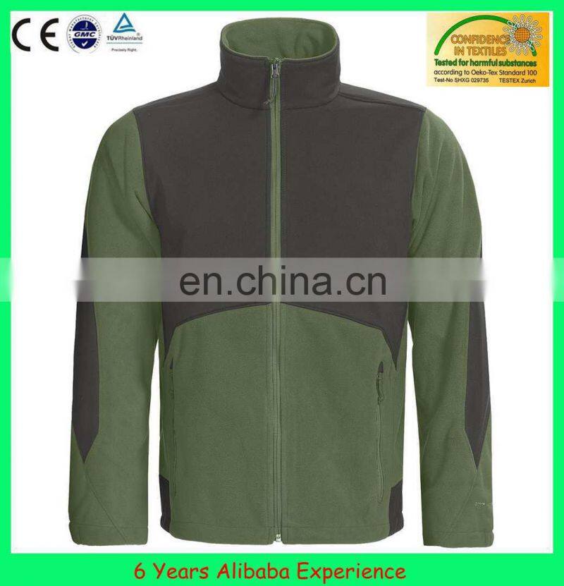 2015 Mens thick heavy fleece outwear, men warm outdoor polar fleece jacket - 6 Years Alibaba Experience