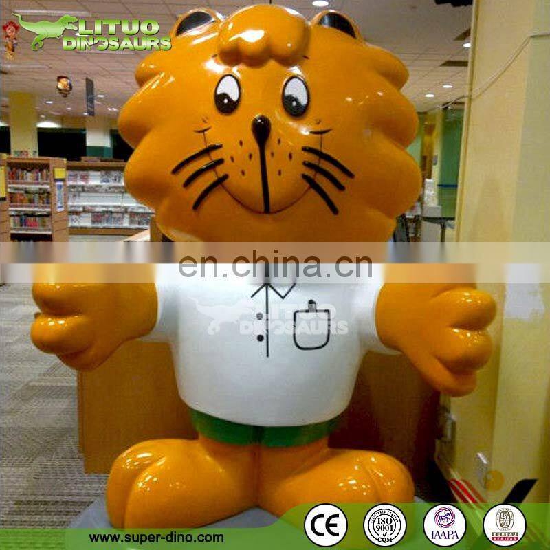 Cartoon Life-size Fiberglass Statues