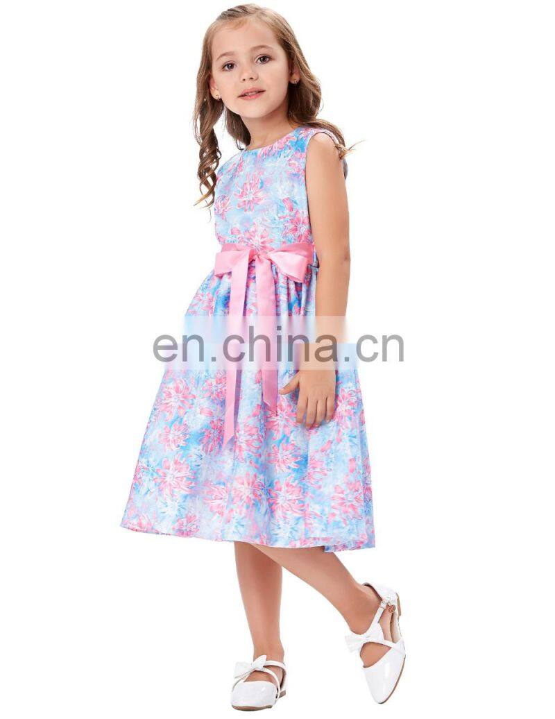 Grace Karin Children Kids Sleeveless Round Neck Birthday Party Dress 2 Year Old Grl Dress CL008997-2