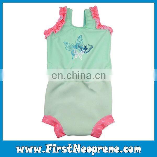 Shivering Flower In Watermelon Red Beach Neoprene Baby Wrap Cloth