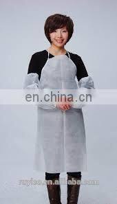 disposable PP apron for food processing/handling