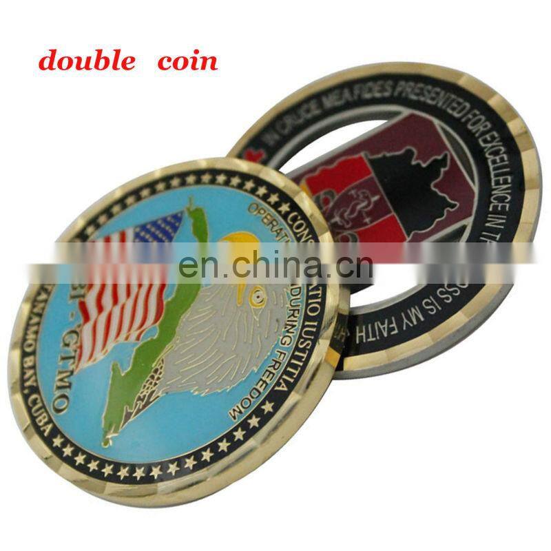 2017 Novelty fashion design souvenir token coin through BSCI, SGS,SA8000