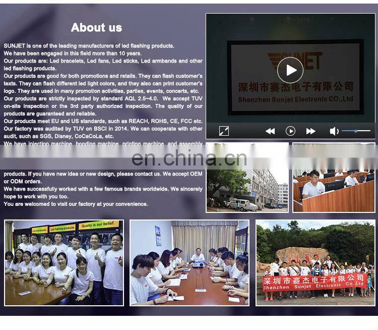 2018 New Products Light Flashing Software Controlled Led Bracelet