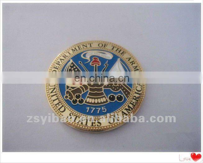 2017 promotional gifts New York coins with shiny nickel plated