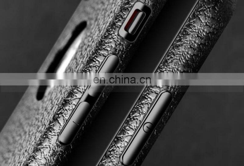 Protective Case Leather lines Phone Case for iPhone X Soft TPU Back Cover