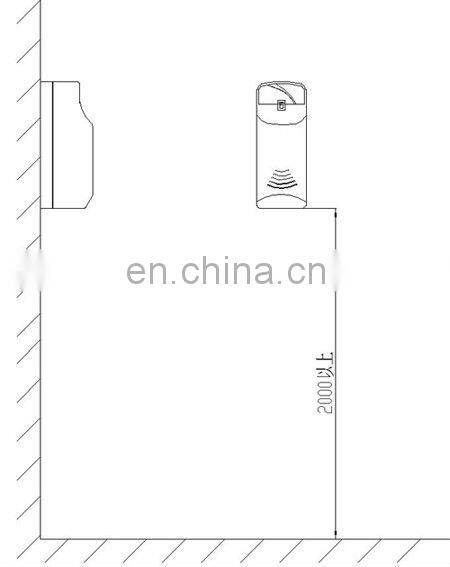 300Ml Eco-Friendly Spray Perfume Air Freshener Electric Perfume Disposable automatic dispenser