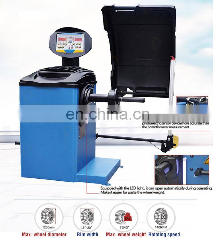 TCM-710 high quality wheel balancer machine