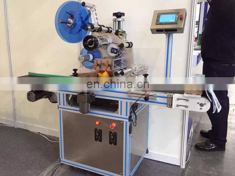 flat surface label applicator plastic bag labeling machine on hot sale