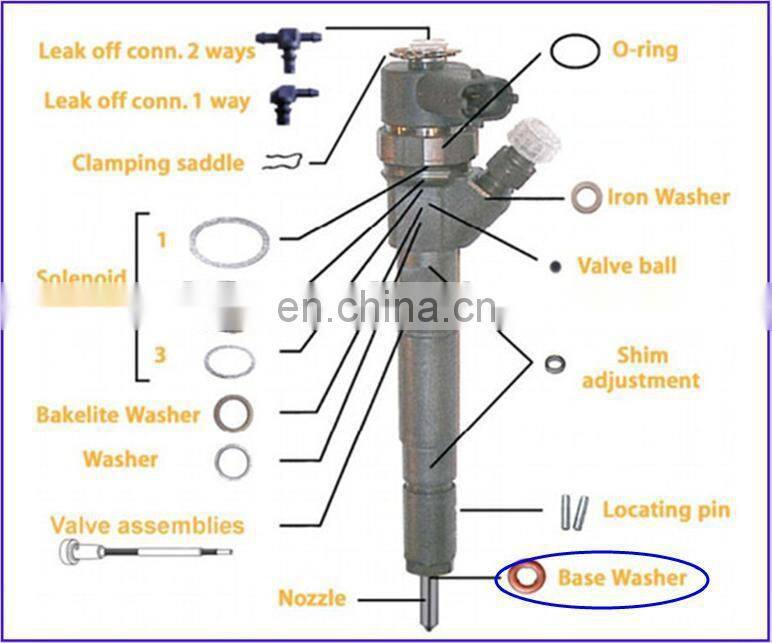 120 Injector Base Washer Copper Washer 7.1*15*2.5 mm Copper Base Washer