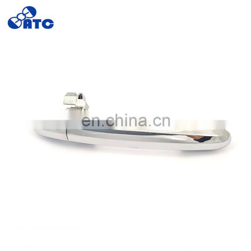 Car Door Handle lock Right Chrome in noble Design Fiat 500 Type 150 Nuova OE 735451696