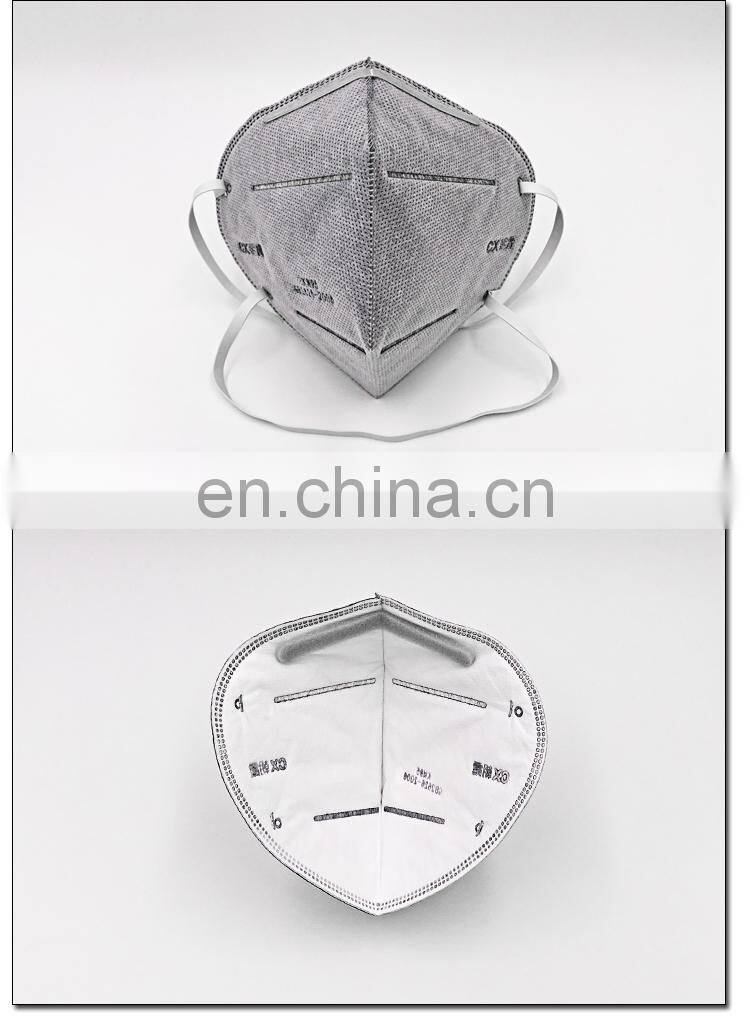 Stapled Elastic Headband Anti-vehicle Exhaust Mask Respirator
