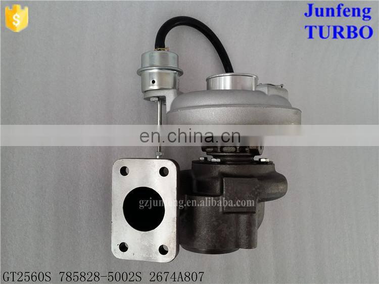 Engine Tier 3 turbocharger GT2560S 785828-5002S turbo for Perkins