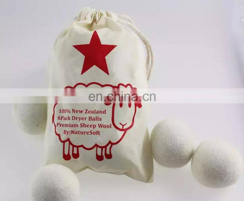 wholesale natural white wool dryer ball