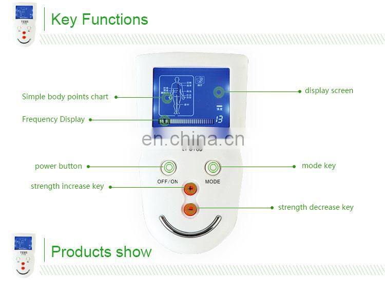 wholesale tens unit physiotherapy apparatus digital meridian therapy massager