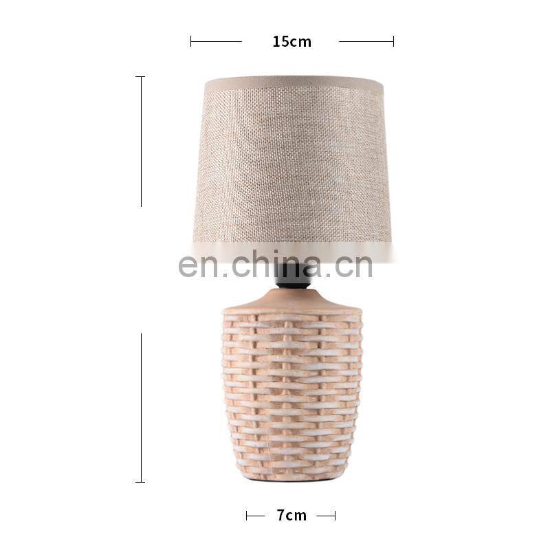 Antique Home Decoration ceramic night lights and china desk lamp for indoor room