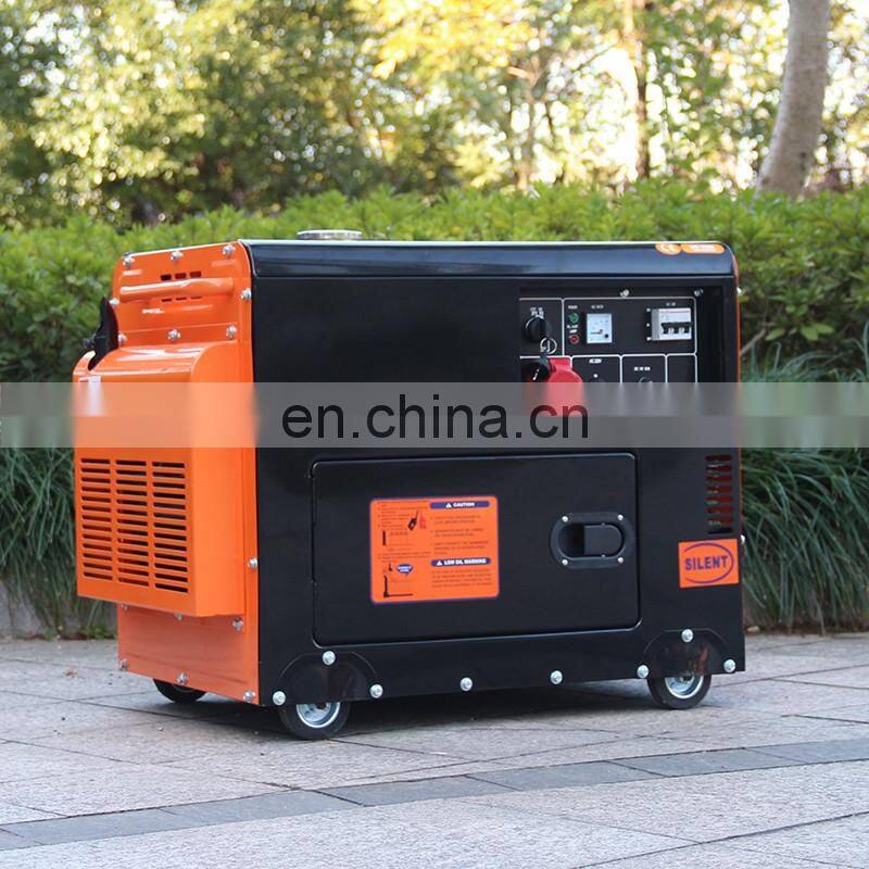 BISON(CHINA) Super Power Diesel Generator Silent-8500 ISO9001 15HP