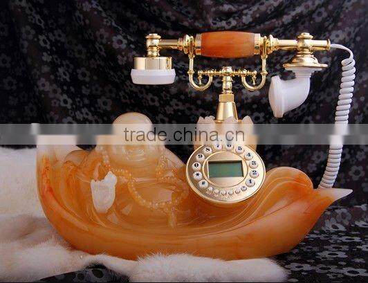 Copper Old Style Antique Telphone