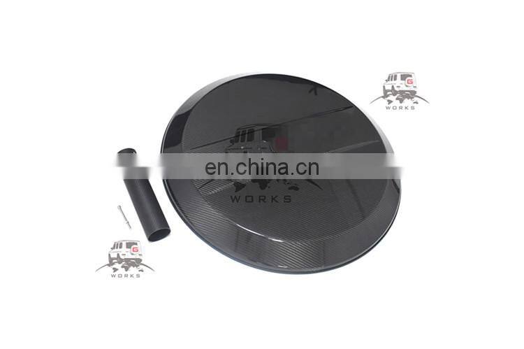 New product G class w463 w464 G63 G500 b style tire cover for G wagon w463 w464 G500 G63 dry carbon fiber Spare tire cover