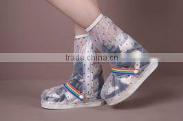 Waterproof shoe cover short rain boots PVC shoe cover