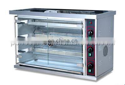 4 Layers Gas Chicken Rotisserie Oven For 20pcs whole Chicken