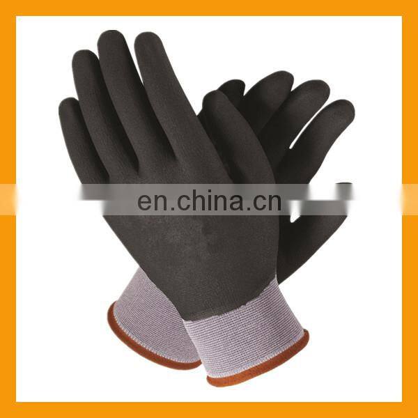 Nitrile Grip Work Gloves for Construction Workers