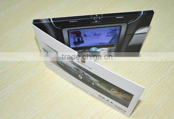 2.4inch mini video business card,video name card,business invitation card,name video card