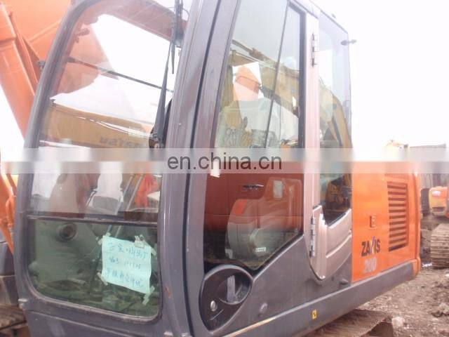 Japanese Hitachi ZX200 excavator original japan used 200 hydraulic excavator for sale