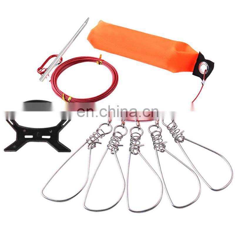 Amazon 5m 10m Popular Live Fish Buckle Lock Fish Pliers Stainless Steel Wire String Fish Control Fishing Lock