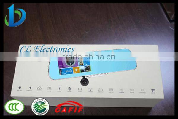 5 inch screen Android navigation rearview mirror