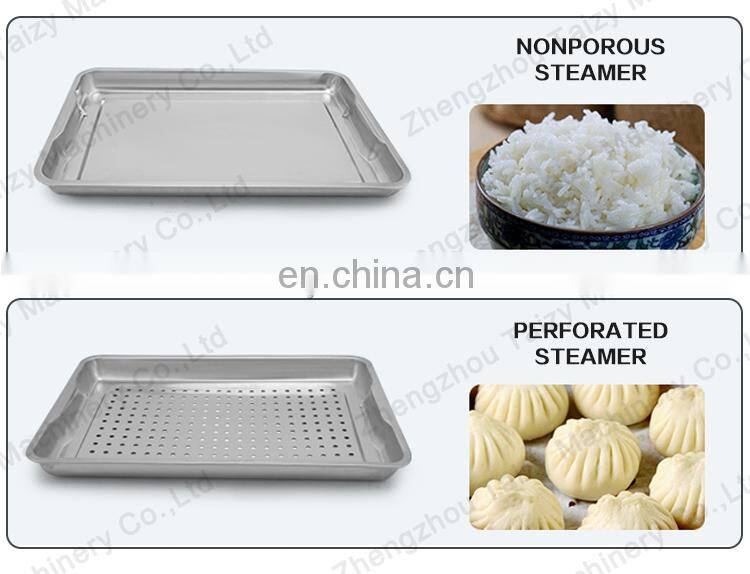 Commercial Food Steamer For Restaurant 8 Trays Commercial Food Steamer Machine