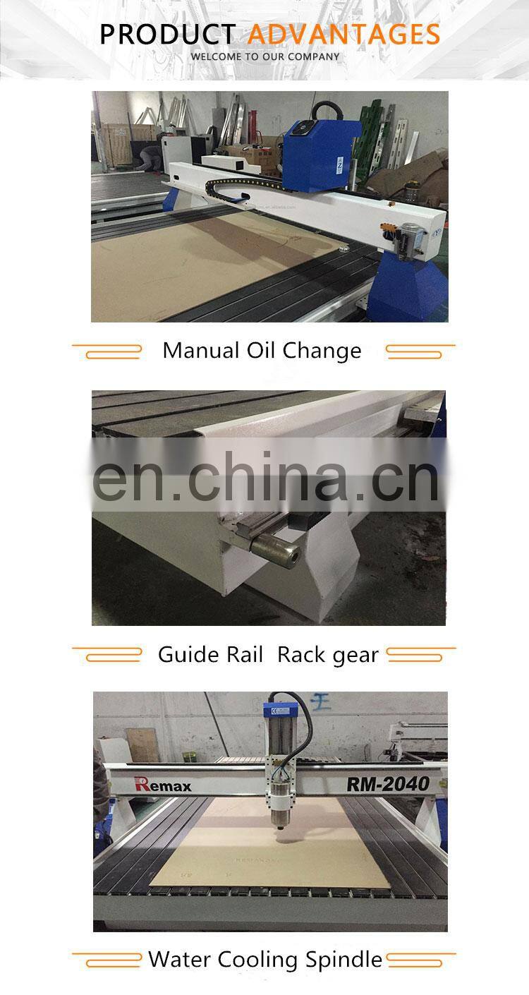 Remax high speed woodworking router cnc engraving machine/Cnc router for wood, plastic, acrylic, aluminum, stone