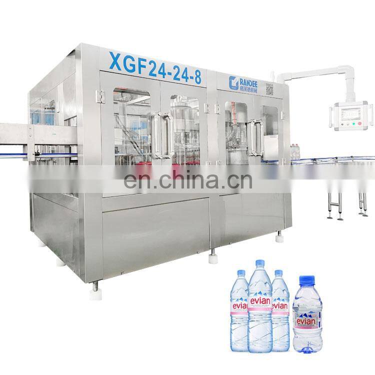 0.5 liter drink water filling machine / 24-24-8 whole bottling plant cost / 12000BPH water filling line
