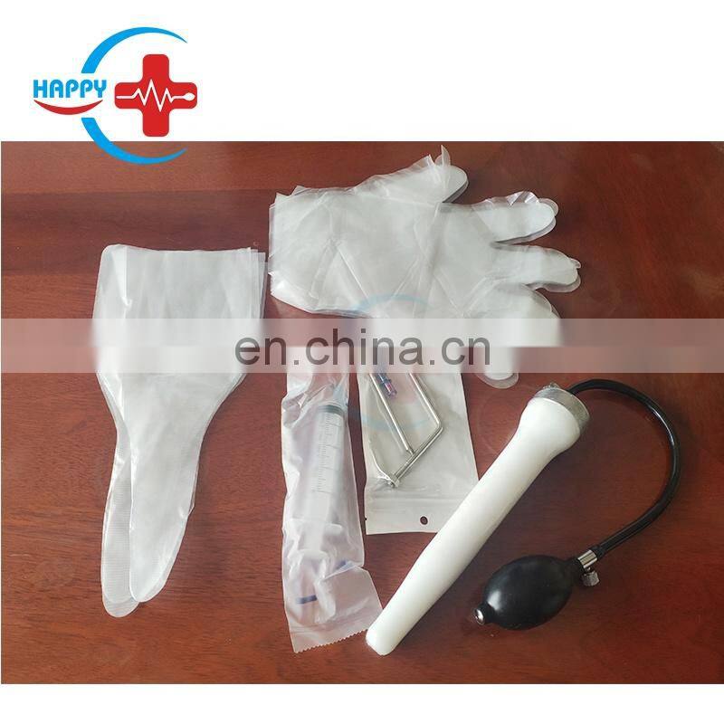 HC-R058D Best price veterinary artificial insemination gun kit for dog inflatable AI gun probe