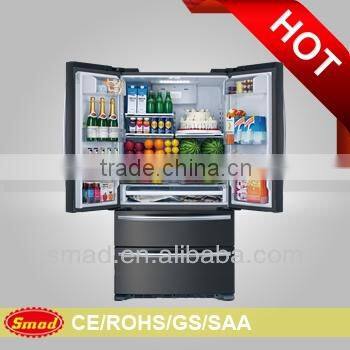 High quality Side By Side Refrigerator With Sliver / White / Black